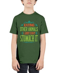 eating other animals 161# - vegan - Youth Tee Unisex