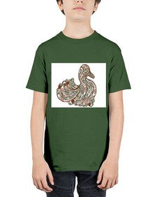 ethnic duck 420# - mandala - Youth Tee Unisex