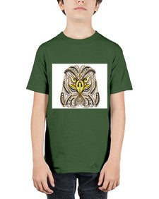 ethnic eagle 421# - mandala - Youth Tee Unisex