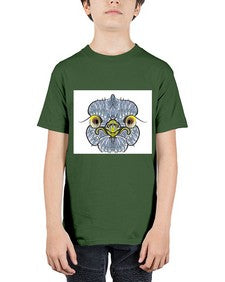 ethnic ostrich 432# - mandala - Youth Tee Unisex