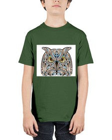 ethnic owl 433# - mandala - Youth Tee Unisex