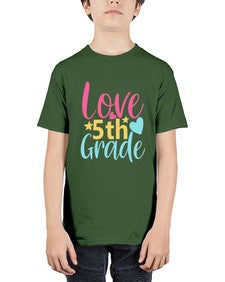 fifth Grade Love 84# - fifth grade - Youth Tee Unisex