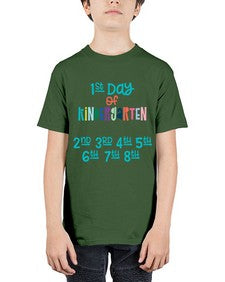 first Day of Kindergarten 104# - kindergarten - Youth Tee Unisex