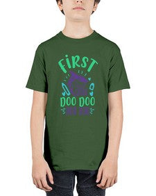first grade doo doo 132# - first grade - Youth Tee Unisex