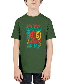 first grade survived one hundred days of me 158# - first grade - Youth Tee Unisex