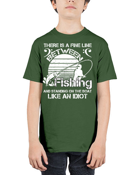 fishing 31# - shark-fish - Youth Tee Unisex