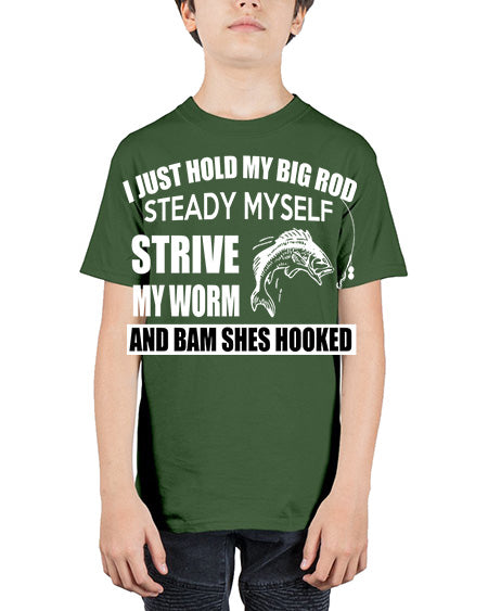 fishing 32# - shark-fish - Youth Tee Unisex
