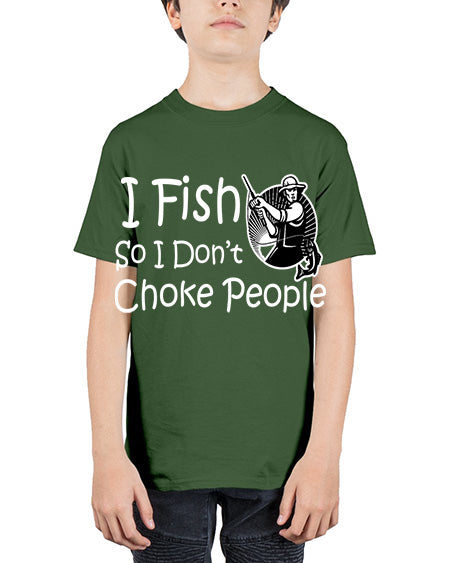 fishing 34# - shark-fish - Youth Tee Unisex