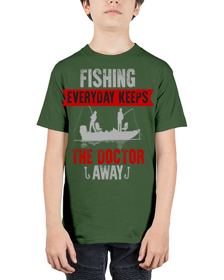 fishing 86# - shark-fish - Youth Tee Unisex