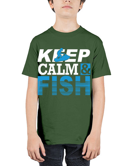 fishing transperment png 72# - shark-fish - Youth Tee Unisex
