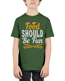 food should be fun 174# - cooking - Youth Tee Unisex