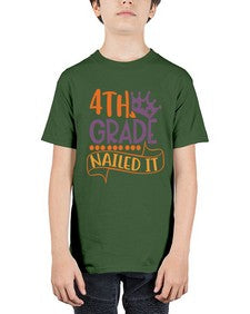 fourth grade nailed it 194# - fourth grade - Youth Tee Unisex
