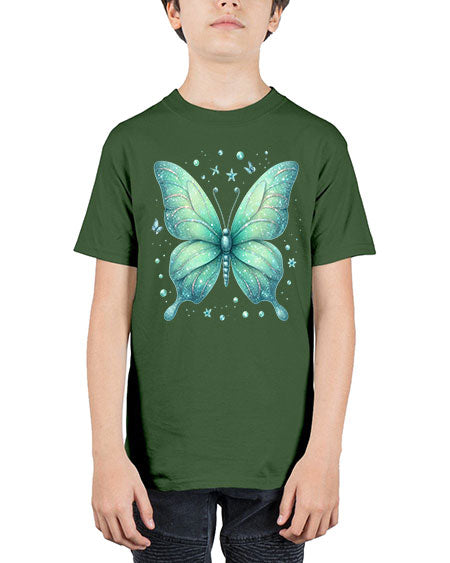 glitter butterfly 11# - butterfly - Youth Tee Unisex