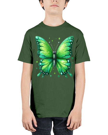 glitter butterfly 4# - butterfly - Youth Tee Unisex