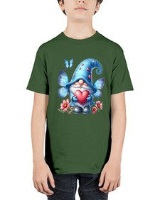 gnome with butterfly 01# - gnome - Youth Tee Unisex