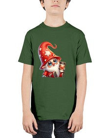 gnome with butterfly 04# - gnome - Youth Tee Unisex