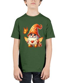 gnome with butterfly 06# - gnome - Youth Tee Unisex