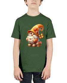 gnome with butterfly 09# - gnome - Youth Tee Unisex