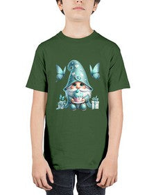 gnome with butterfly 10# - gnome - Youth Tee Unisex