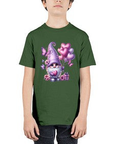 gnome with butterfly 19# - gnome - Youth Tee Unisex
