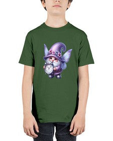 gnome with butterfly 23# - gnome - Youth Tee Unisex