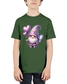 gnome with butterfly 25# - gnome - Youth Tee Unisex