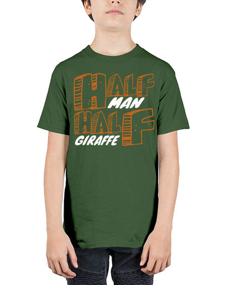 half man half giraffe - giraffee - Youth Tee Unisex