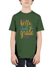 hello sixth grade 336# - sixth grade - Youth Tee Unisex