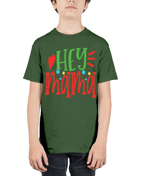 hey mama Style 16# - autism - Youth Tee Unisex