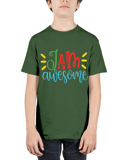 i am awesome Style 18# - autism - Youth Tee Unisex