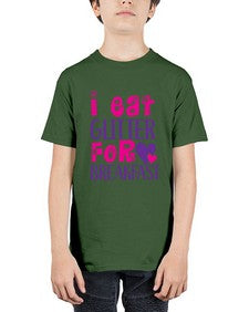 i eat glitter for breakfast 177# - unicorn - Youth Tee Unisex