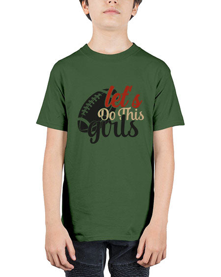 lets do this girls 2282# - softball - Youth Tee Unisex