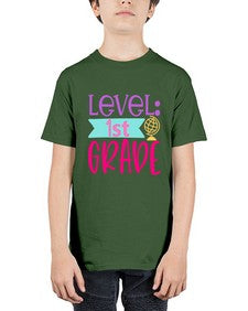 level first grade 461# - first grade - Youth Tee Unisex