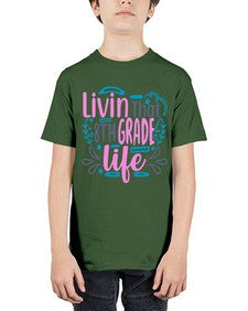 livin that eighth garde life 492# - eighth grade - Youth Tee Unisex