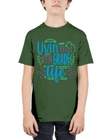 livin that fourth garde life 495# - fourth grade - Youth Tee Unisex