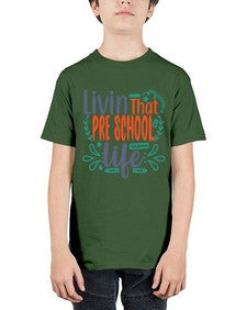 livin that pre school life 500# - prek headstart - Youth Tee Unisex