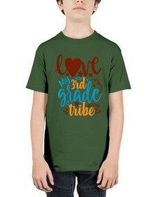 love my third grade tribe 524# - third grade - Youth Tee Unisex