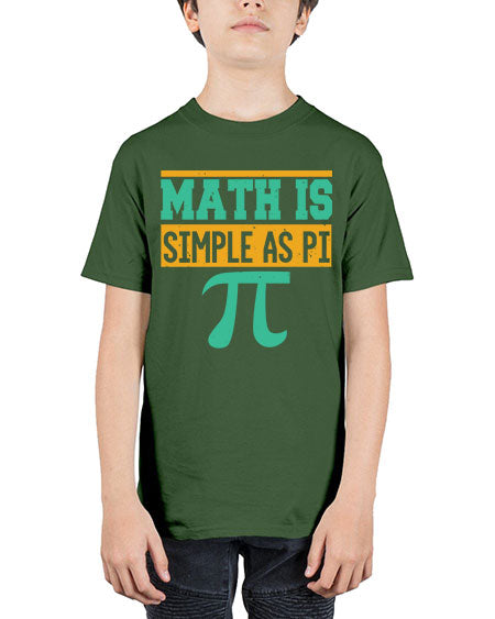 math is simple as pi 35# - pi - Youth Tee Unisex