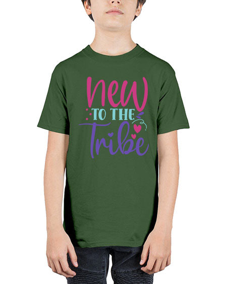 new to the tribe Style 163# - baby - Youth Tee Unisex