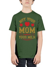 not your mom not your milk 361# - vegan - Youth Tee Unisex