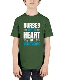 nurse are are heart healthcare Style 1147# - nurse - Youth Tee Unisex