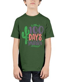 one hundred days smarterr 580# - one hundred days - Youth Tee Unisex