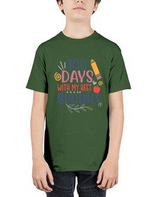 one hundred days with my best buddies 586# - one hundred days - Youth Tee Unisex
