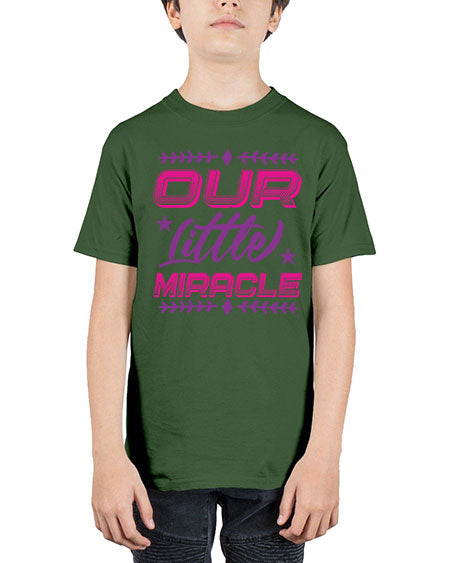 our little miracle Style 182# - baby shower - Youth Tee Unisex