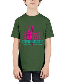 out seven grade 612# - seventh grade - Youth Tee Unisex