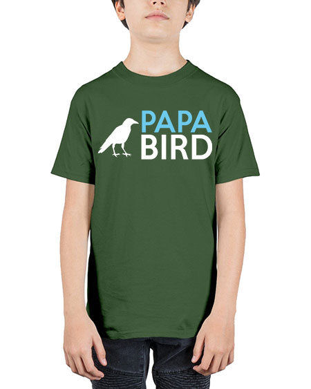 papa bird 65# - birds - Youth Tee Unisex