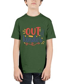 peace out kinder 631# - kindergarten - Youth Tee Unisex