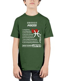 pisces 356# - pisces - Youth Tee Unisex
