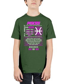 pisces 357# - pisces - Youth Tee Unisex