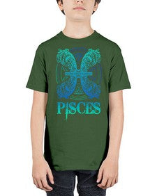 pisces Zodiac 381# - pisces - Youth Tee Unisex